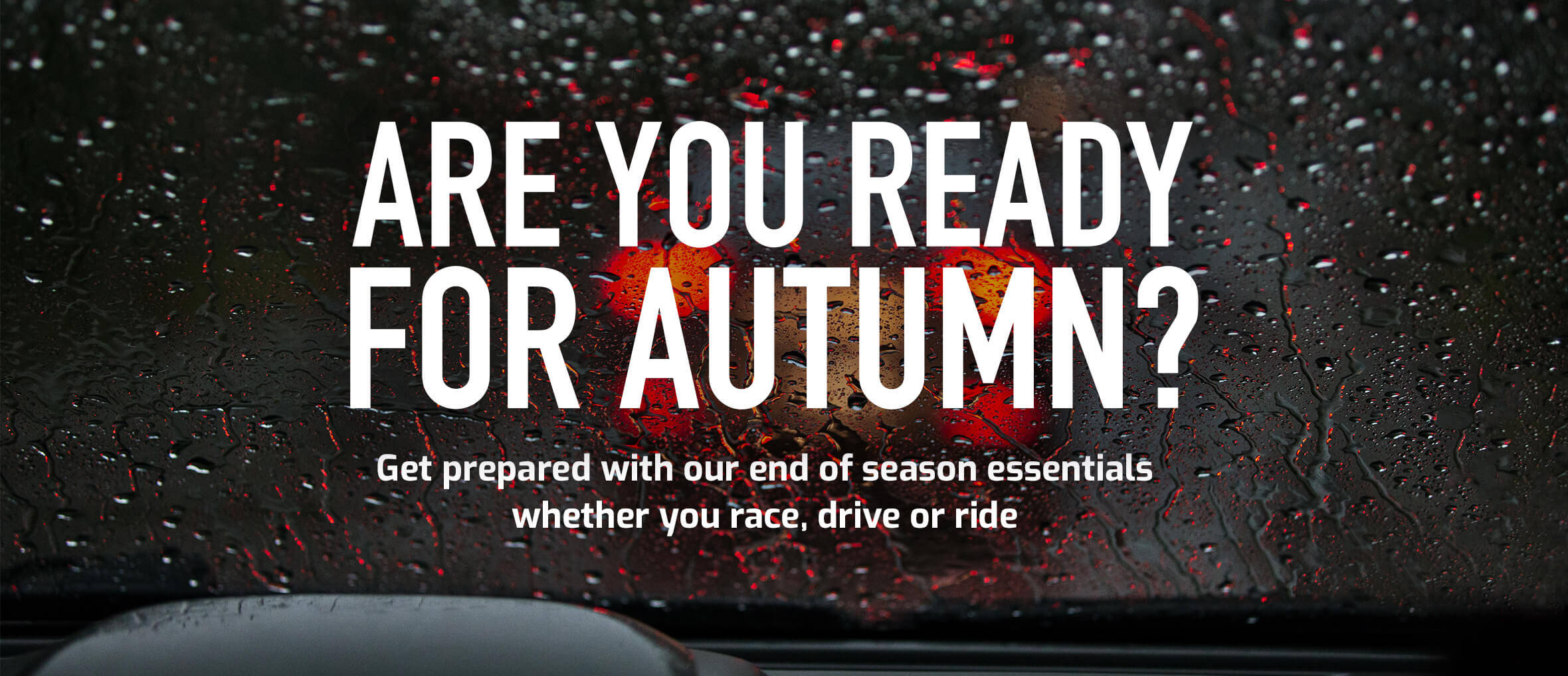 Are you ready for Autumn? Are you ready for Autumn?