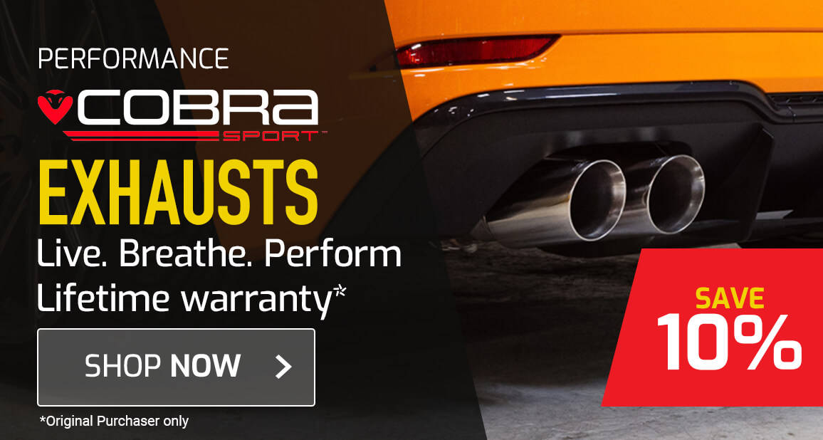 Cobra Sport Exhausts - Save 10%