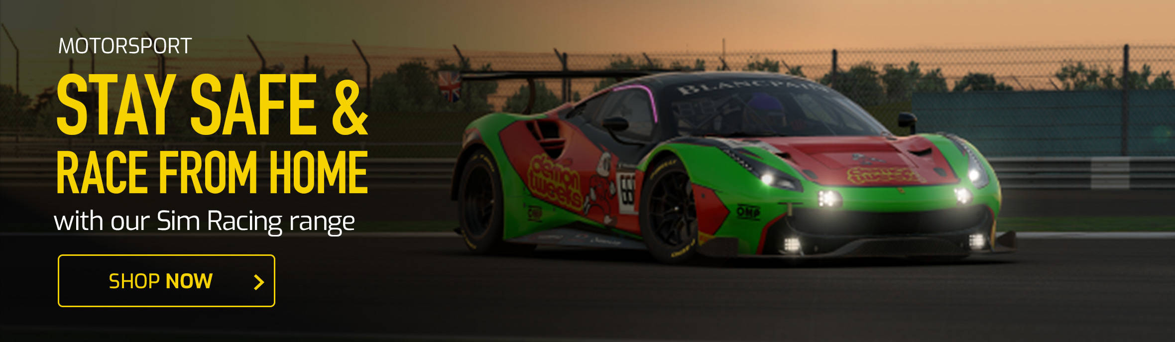 Sim Racing - Stay safe & race from home