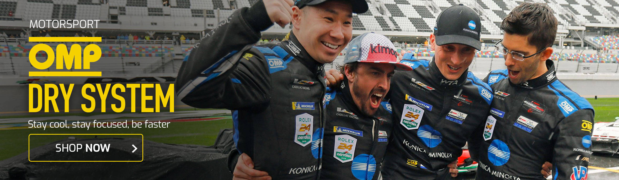 OMP Dry System - Stay cool, stay focused, be faster