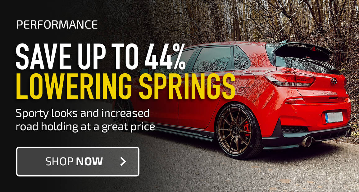 Save up to 44% on Lowering Springs