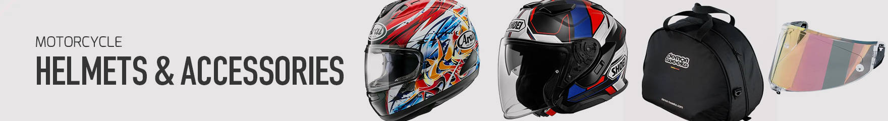 Shop Motorcycle Helmets at Demon Tweeks