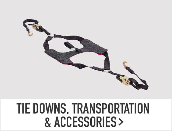 Tie Downs, Transportation & Accessories