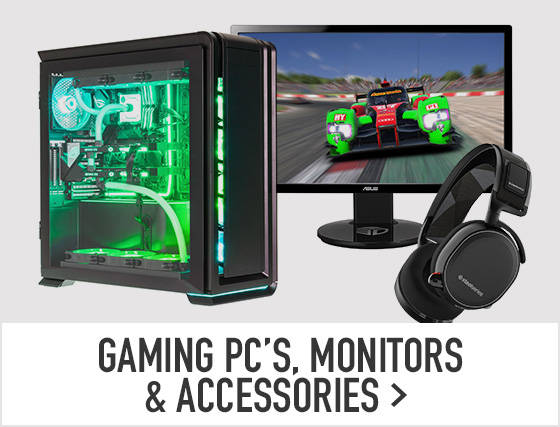 Gaming PC's, Monitors & Accessories