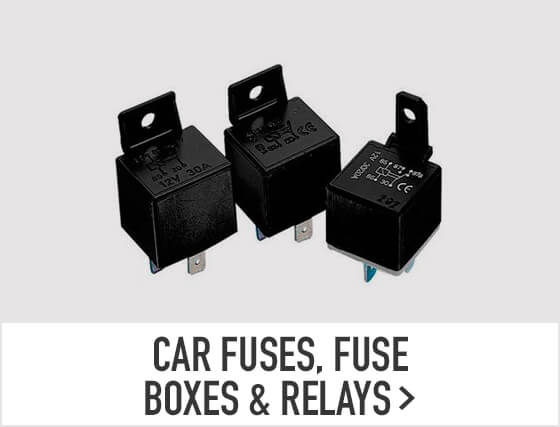 Car Fuses, Fuse Boxes & Relays