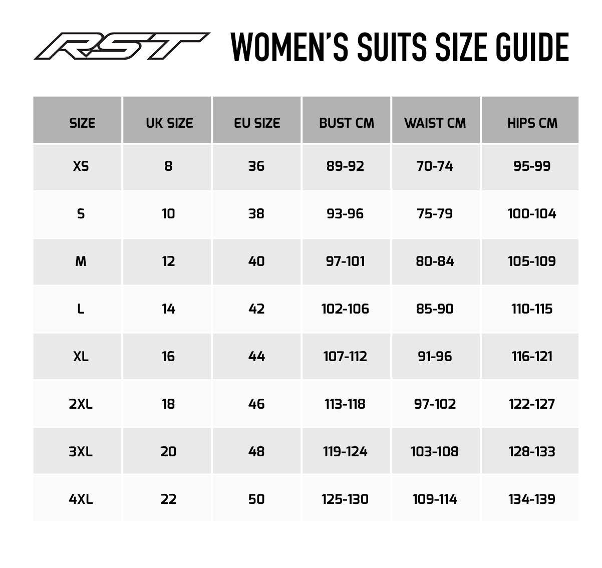 Buy RST 2535 Tractech Evo 4 CE Ladies Motorcycle Suit | Demon Tweeks