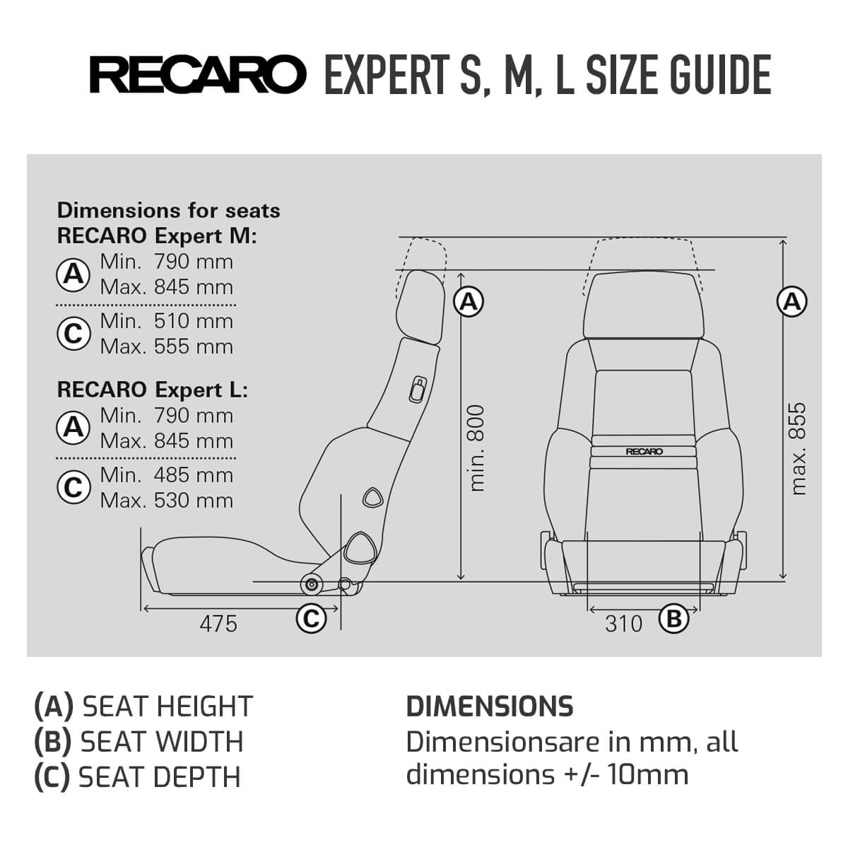 Ширина сиденья. Recaro Seats чертеж. Recaro LX Размеры. Recaro Expert. Recaro Expert l.