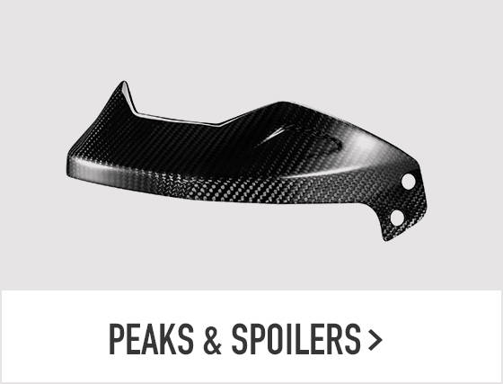 Helmet Peaks & Spoilers