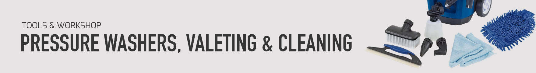 Pressure Washers, Valeting & Cleaning
