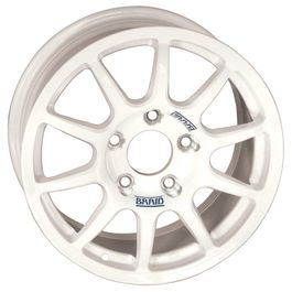 Buy Braid Fullrace Maxlight Wheels in White Set of 4 | Demon Tweeks