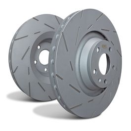 EBC Brakes Ultimax Slotted Vented Rear Disc Rotors - 2-Wheel Set main image 1