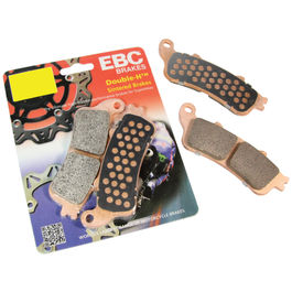 EBC Double-H Sintered Metal Brake Pads FA199HH (2 Packs - Enough 2 Rotors)