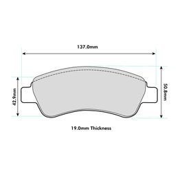 Buy Mintex M1144 Brake Pads - MDB2283M1144 | Demon Tweeks