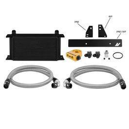 Buy Mishimoto Thermostatic Oil Cooler Kit, Black - MMOC-370Z-09TBK