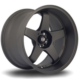 Buy Rota GTR-D Alloy Wheels in Flat Black Set of 4 | Demon Tweeks