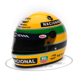 Buy Bell Sports Mini Line 1:2 Scale Replica Helmet - Ayrton Senna 30 Years  Legacy - 4100323 | Demon Tweeks