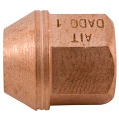 A I Tech Coppered Steel Open Wheel Nut