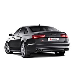 Akrapovic Resonated 2.76" Titanium Cat Back Exhaust System - Valved With Diffuser