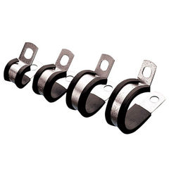 Automec Rubber Lined P Clips - Pack Of 10