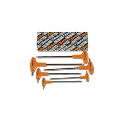 Beta Set of Ball Head Offset Hexagon Key Wrenches, High Torque Handles - 96TBP/S6