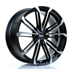 Bola Vansport B23 Alloy Wheels In Gloss Black Polished Face Set Of 4