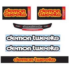 Demon Tweeks Saloon Car Sticker Pack - White