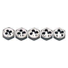 Draper 5 Piece Metric Hexagon Die Nut Set - D25-MM/A