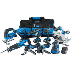 Draper Storm Force  20V  9 Machine Cordless Kit (14 Piece) - 920VMK