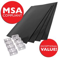 Demon Tweeks Rally Mud Flap Kit (Car Set)