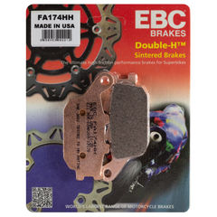 EBC Brakes Double-H Series Sintered Motorcycle Brake Pads