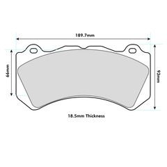 Ferodo DS3.12 Brake Pads
