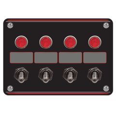 Longacre Black Accessory Switch Panel