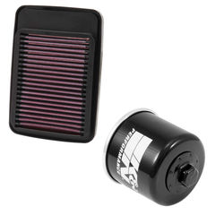 K&N Filters Air & Oil Motorcycle Filter Combo