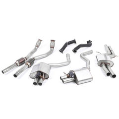 Milltek Resonated 2.75" Turbo Back Exhaust System - Valved