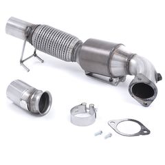 Milltek 3" Large Bore Downpipe With Hi-Flow Sports Cat