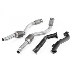 Milltek 3" Large Bore Downpipes With 100 Cell Hi-Flow Sports Cats