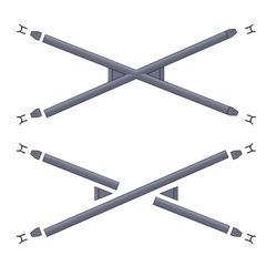 OMP Cross Door Bars