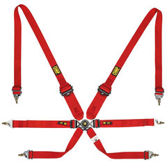 OMP One 3+2 Endurance 6 Point Saloon Harness