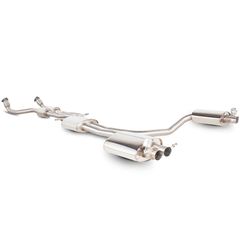 Scorpion Resonated 2.5" Cat Back Exhaust System - Valved