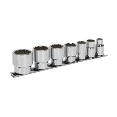 Sealey Socket Set 7pc 3/8"Sq Drive Whitworth - AK2676