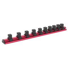 Sealey Socket Retaining Rail Magnetic 1/2"Sq Drive 10 Clips - AK27084