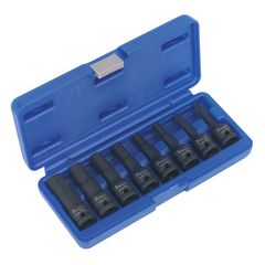Sealey Impact Hex Key Set 8pc 1/2"Sq Drive - AK5601