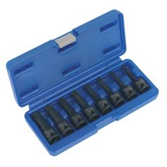 Sealey Impact TRX-Star Socket Bit Set 8pc 1/2"Sq Drive - AK5602