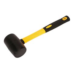 Sealey Rubber Mallet 1lb Fibreglass Shaft - RMB100