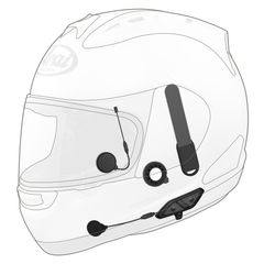 SENA 10U Motorcycle Bluetooth Communication System with Remote Control