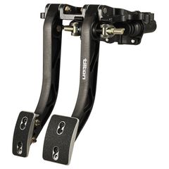 Tilton 600 Series Bulkhead Mount 2 Pedal Lightweight Assembly - Forged Alloy Pedals