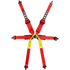TRS Pro Superlite 6 Point Single Seater FHR Harness