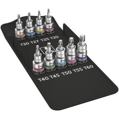 Wera 8740 C Zyklop Torx Socket Set 1/2" Drive High Torque Hex-Plus - Metric - 004202