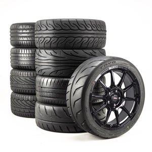 Team Dynamics Pro Race LT Gloss Black Alloy Wheel And Tyre Package