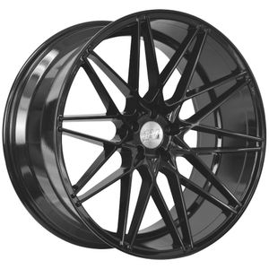 1AV ZX4 Alloy Wheels In Black Gloss Set of 4